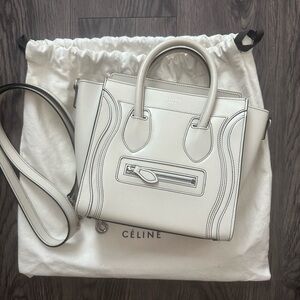 Celine Nano Luggage crossbody handbag